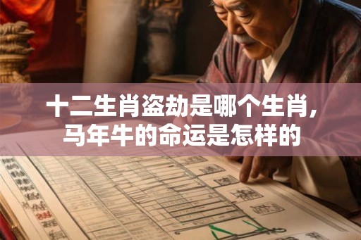 十二生肖盗劫是哪个生肖,马年牛的命运是怎样的