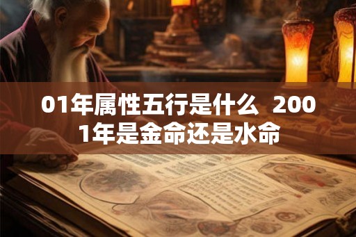 01年属性五行是什么  2001年是金命还是水命