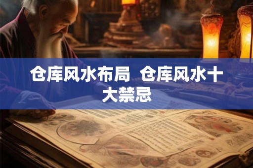 仓库风水布局 仓库风水十大禁忌 仓库风水布局 仓库风水十大禁忌