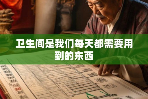 卫生间是我们每天都需要用到的东西 卫生间是我们每天都需要用到的东西
