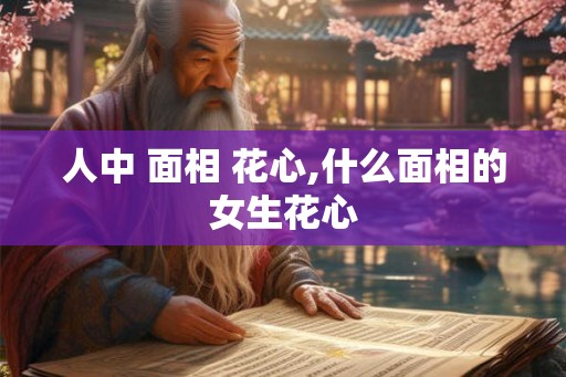 人中 面相 花心,什么面相的女生花心