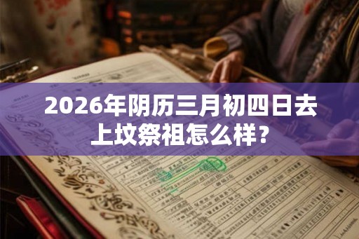 2026年阴历三月初四日去上坟祭祖怎么样？