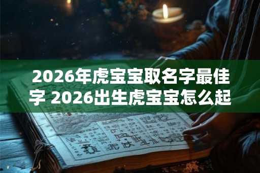 2026年虎宝宝取名字最佳字 2026出生虎宝宝怎么起名好