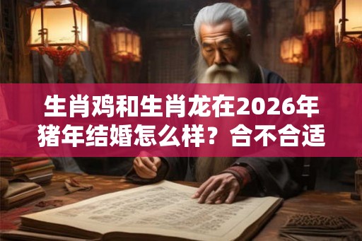 生肖鸡和生肖龙在2026年猪年结婚怎么样?合不合适? 生肖鸡和生肖龙在2026年猪年结婚怎么样?合不合适?