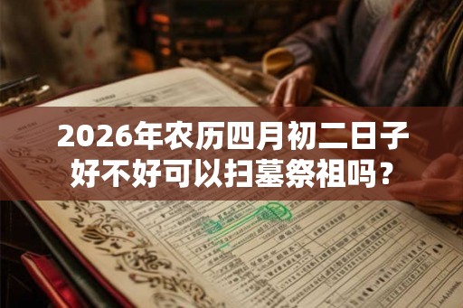2026年农历四月初二日子好不好可以扫墓祭祖吗？