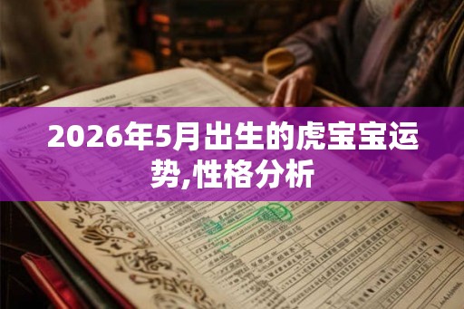 2026年5月出生的虎宝宝运势,性格分析