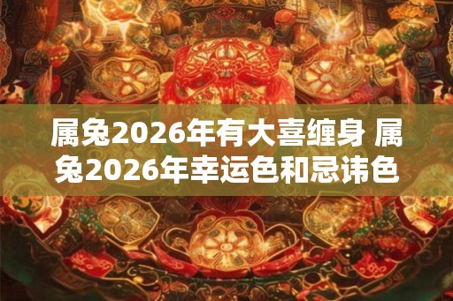 属兔2026年有大喜缠身 属兔2026年幸运色和忌讳色