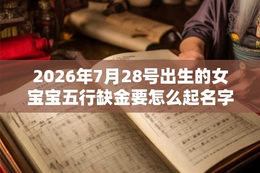 2026年7月28号出生的女宝宝五行缺金要怎么起名字 2026年7月28号出生的女宝宝五行缺金要怎么起名字
