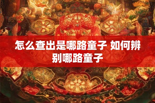 怎么查出是哪路童子 如何辨别哪路童子 怎么查出是哪路童子 如何辨别哪路童子