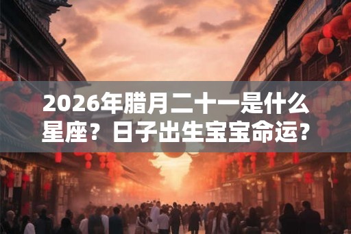 2026年腊月二十一是什么星座?日子出生宝宝命运? 2026年腊月二十一是什么星座?日子出生宝宝命运?