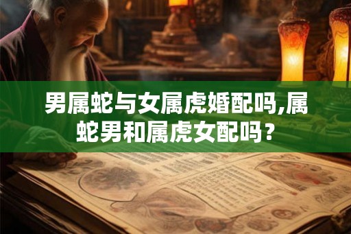 男属蛇与女属虎婚配吗,属蛇男和属虎女配吗？