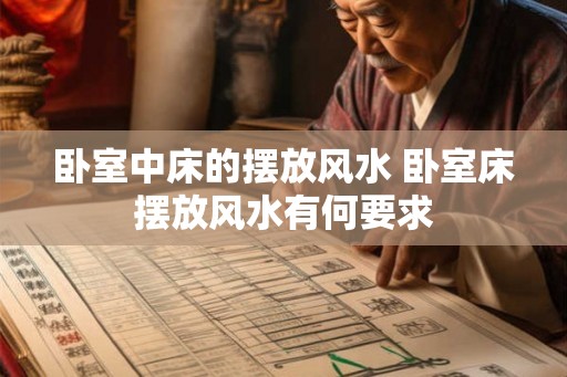 卧室中床的摆放风水 卧室床摆放风水有何要求