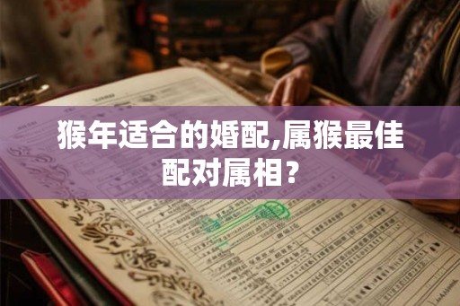 猴年适合的婚配,属猴最佳配对属相？