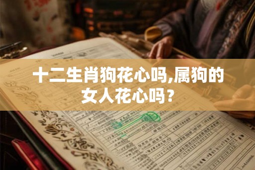 十二生肖狗花心吗,属狗的女人花心吗？