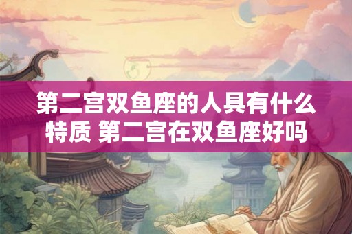 第二宫双鱼座的人具有什么特质 第二宫在双鱼座好吗