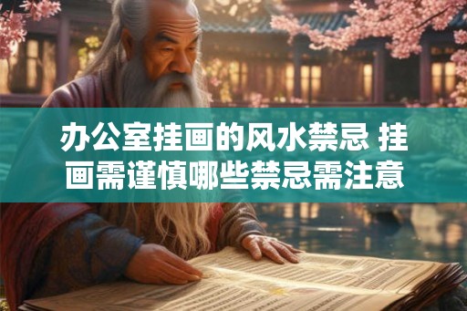 办公室挂画的风水禁忌 挂画需谨慎哪些禁忌需注意