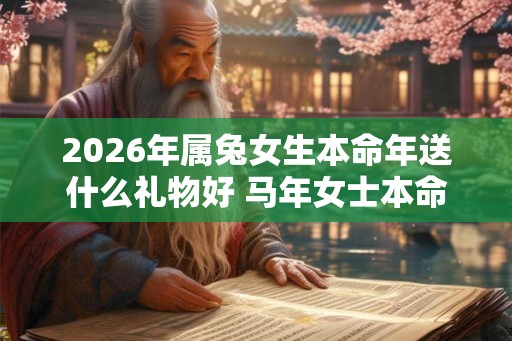 2026年属兔女生本命年送什么礼物好 马年女士本命年适合送什么转运饰品