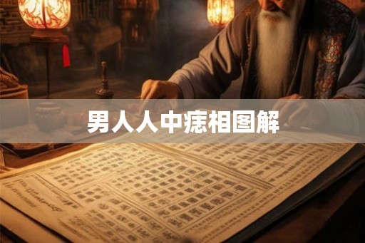 男人人中痣相图解