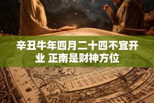 辛丑牛年四月二十四不宜开业 正南是财神方位