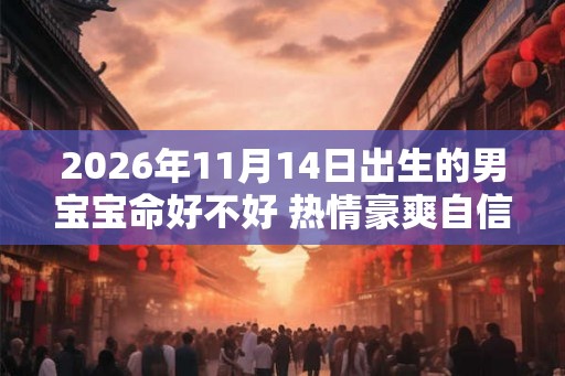 2026年11月14日出生的男宝宝命好不好 热情豪爽自信好胜