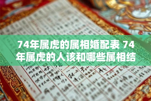 74年属虎的属相婚配表 74年属虎的人该和哪些属相结婚