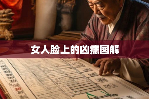 女人脸上的凶痣图解