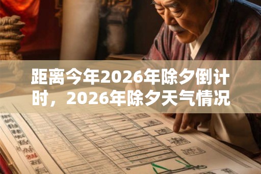 距离今年2026年除夕倒计时，2026年除夕天气情况预测！