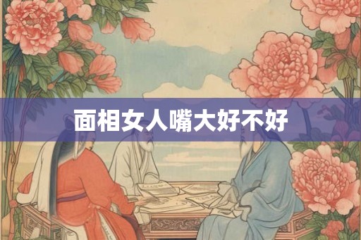 面相女人嘴大好不好