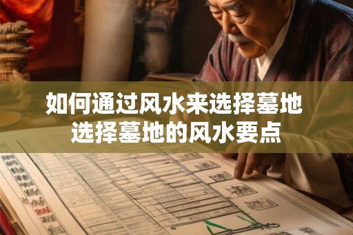 如何通过风水来选择墓地 选择墓地的风水要点