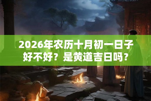 2026年农历十月初一日子好不好？是黄道吉日吗？