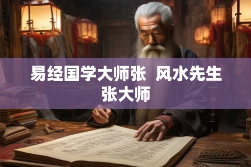 易经国学大师张  风水先生张大师