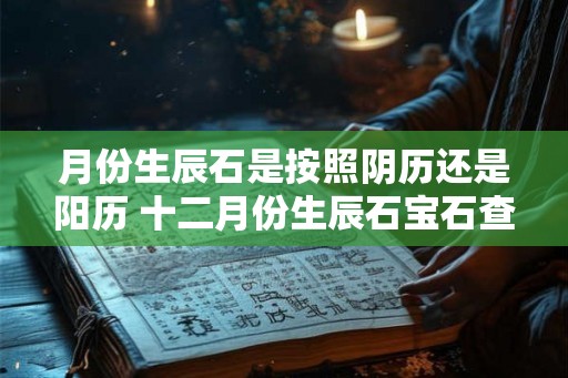 月份生辰石是按照阴历还是阳历 十二月份生辰石宝石查询