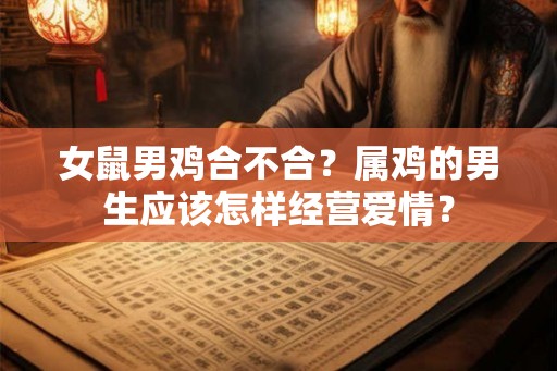 女鼠男鸡合不合?属鸡的男生应该怎样经营爱情? 女鼠男鸡合不合?属鸡的男生应该怎样经营爱情?