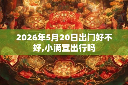2026年5月20日出门好不好,小满宜出行吗