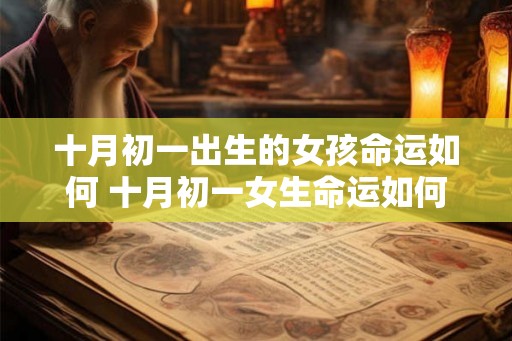 十月初一出生的女孩命运如何 十月初一女生命运如何