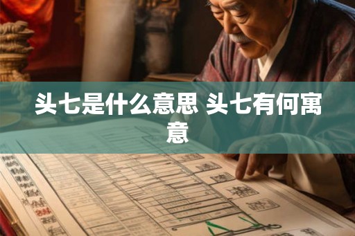 头七是什么意思 头七有何寓意