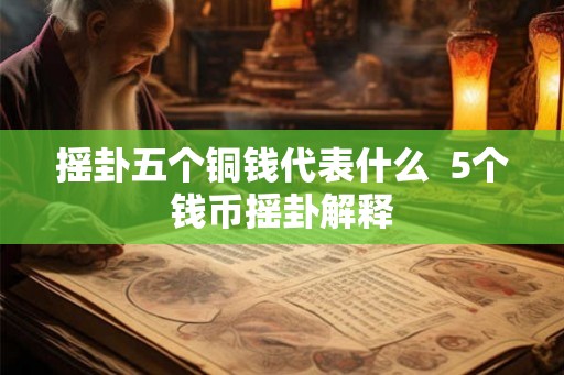 摇卦五个铜钱代表什么 5个钱币摇卦解释 摇卦五个铜钱代表什么 5个钱币摇卦解释