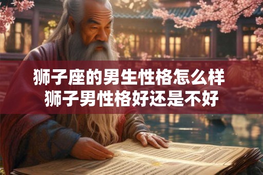 狮子座的男生性格怎么样 狮子男性格好还是不好