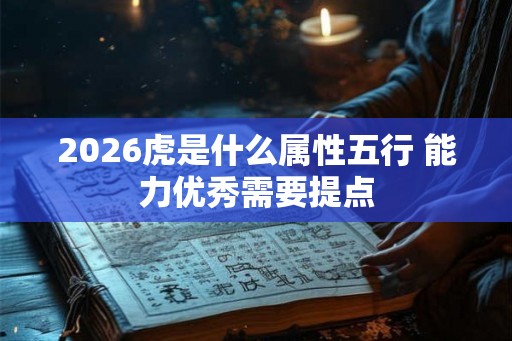 2026虎是什么属性五行 能力优秀需要提点