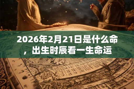 2026年2月21日是什么命,出生时辰看一生命运 2026年2月21日是什么命,出生时辰看一生命运