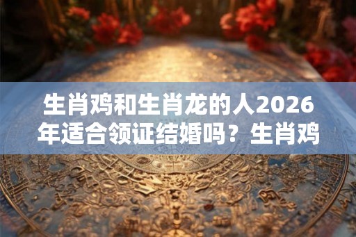 生肖鸡和生肖龙的人2026年适合领证结婚吗?生肖鸡的婚配如何? 生肖鸡和生肖龙的人2026年适合领证结婚吗?生肖鸡的婚配如何?