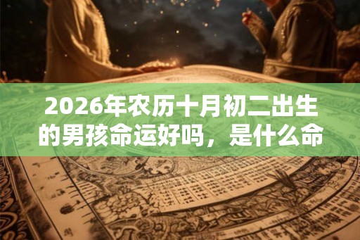 2026年农历十月初二出生的男孩命运好吗，是什么命？