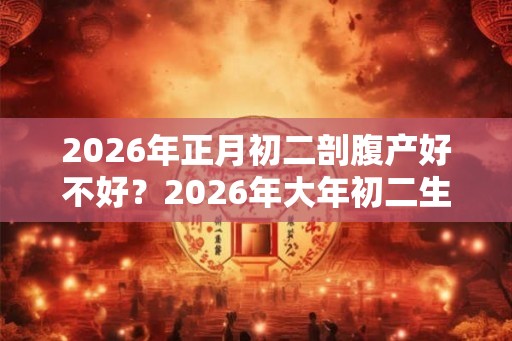 2026年正月初二剖腹产好不好？2026年大年初二生宝宝好吗？