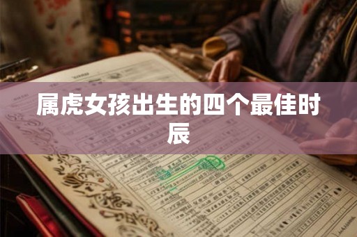 属虎女孩出生的四个最佳时辰
