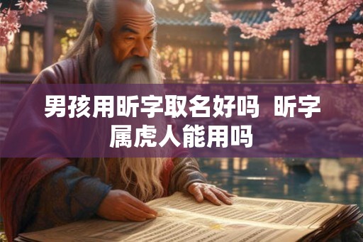 男孩用昕字取名好吗  昕字属虎人能用吗