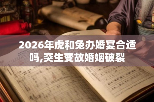 2026年虎和兔办婚宴合适吗,突生变故婚姻破裂