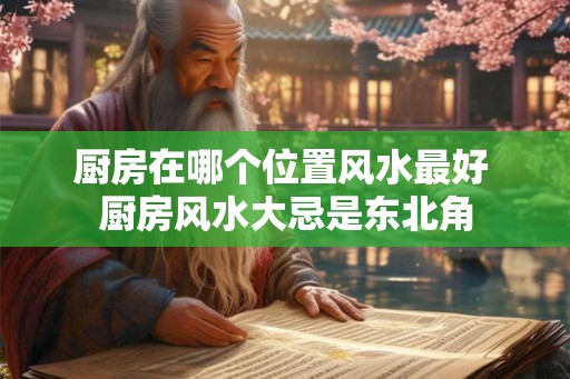 厨房在哪个位置风水最好 厨房风水大忌是东北角