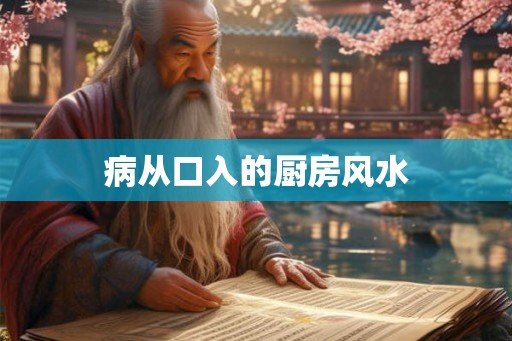 病从口入的厨房风水