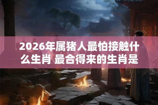 2026年属猪人最怕接触什么生肖 最合得来的生肖是什么