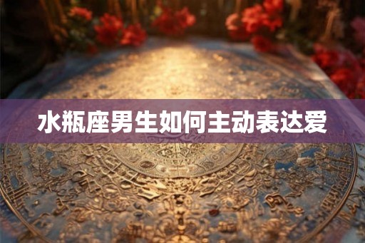 水瓶座男生如何主动表达爱